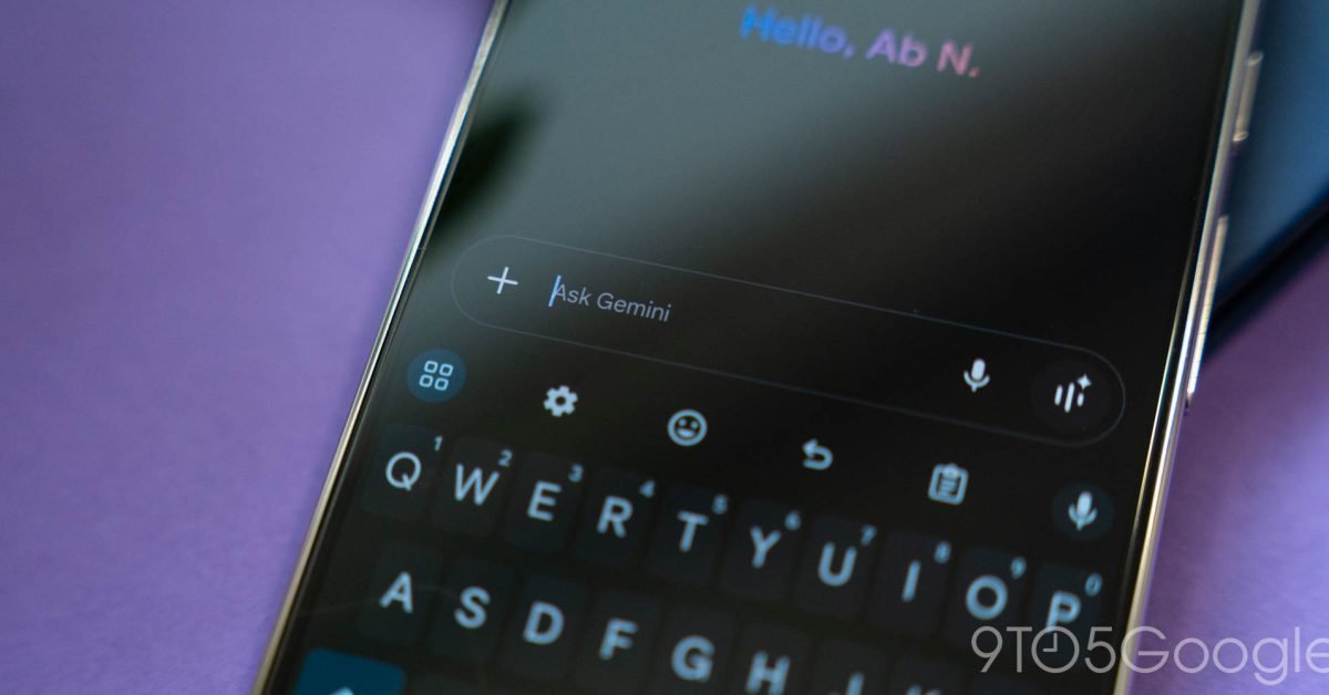 Gemini app automatically opening your keyboard on Android