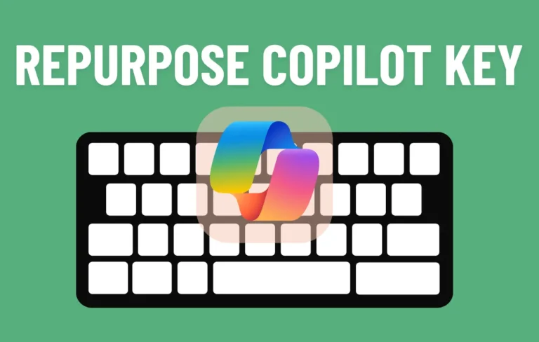 How to Customize Copilot Key on Windows 11