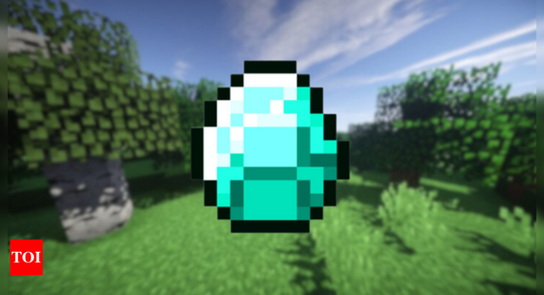 How to Find and Use Diamond in Minecraft - The Times of India