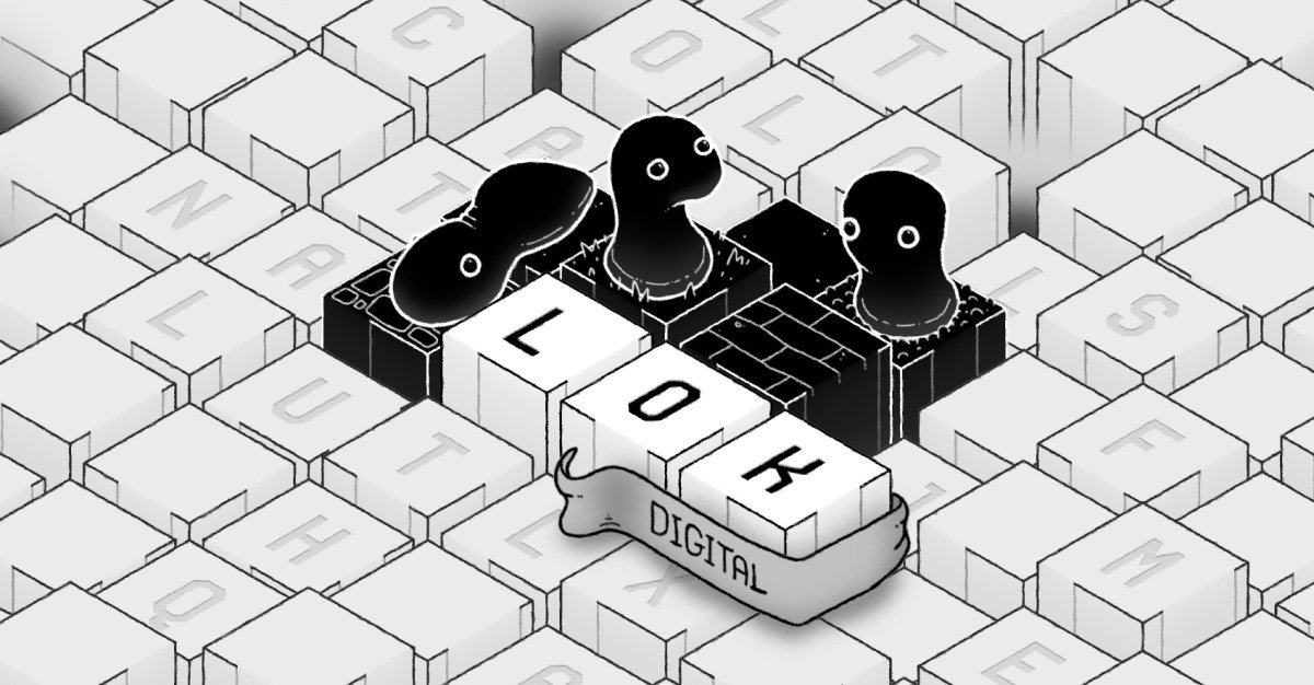 Lok Digital is a surreal puzzle game full of made-up words