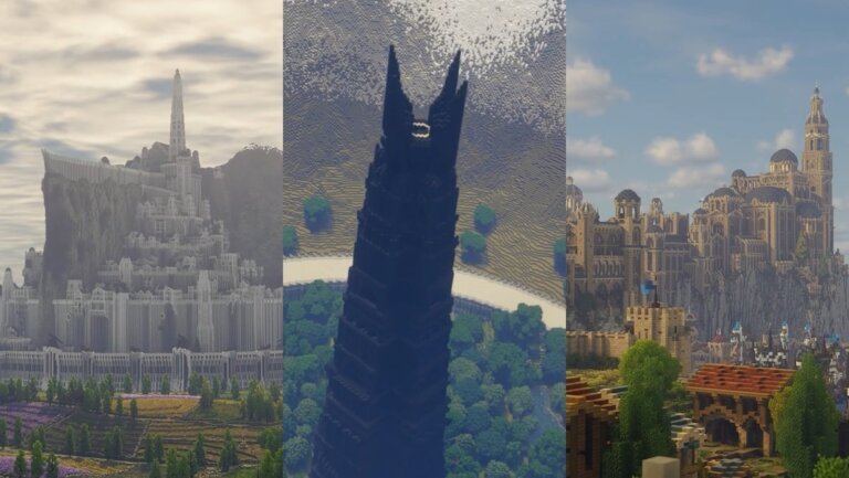 LORD OF THE RINGS Fans Have Spent Years Recreating Middle-earth on MINECRAFT