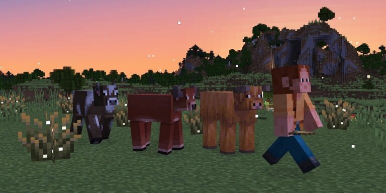 Minecraft now has cold and warm cow variants to join the pigs in beta