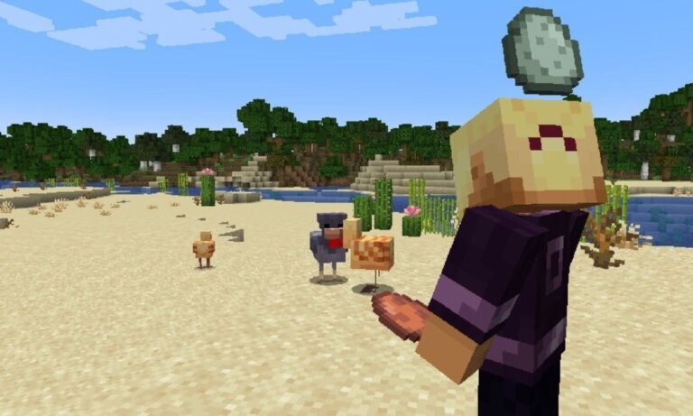 Minecraft Snapshot 25W06A Adds New Chicken Variants, Dry Grass, Cactus Flower Block and More