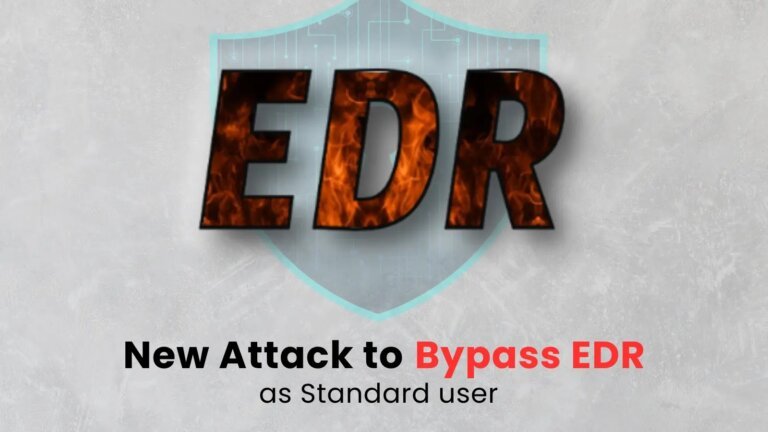 New Attack Technique to Bypassing EDR as Low Privileged Standard User