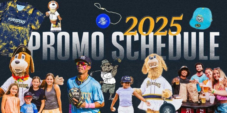 RiverDogs release 2025 Promo Schedule, headlined by Drone Light Show, A Minecraft Movie Night