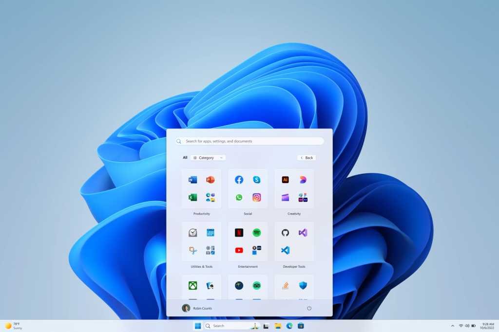 Windows tests long-awaited changes to Start, Share, and Search