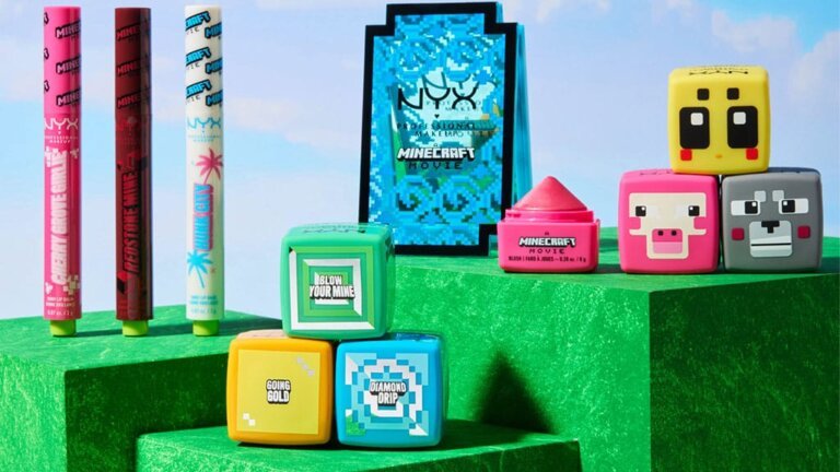 Build On Your Makeup Collection with NYX's New Minecraft Collab