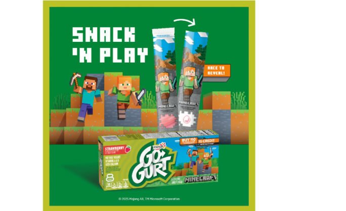 Go-GURT teams with Minecraft for new yogurt products