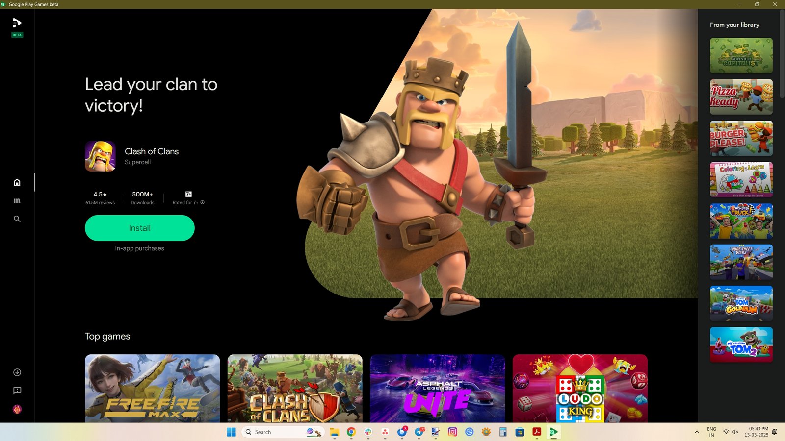 Google Play Games on PC is adding a handy sidebar with access to quick controls and more