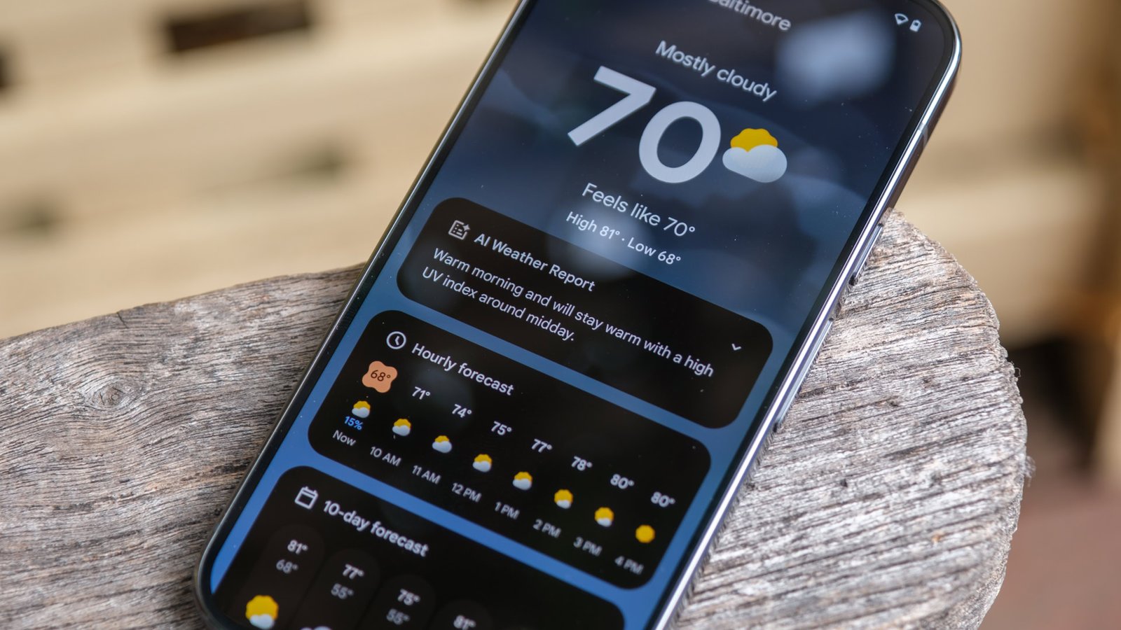 Google's Pixel Weather app adds clarity to forecast with day & date labels