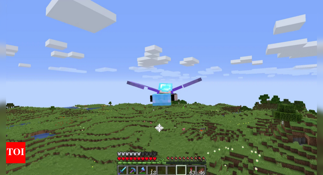 How to Fly in Minecraft | Esports News - The Times of India