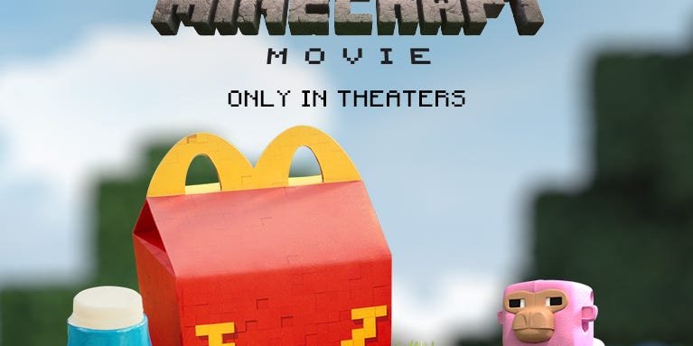 McDonald's partners with 'Minecraft' for next Happy Meal. See the toys, collectables