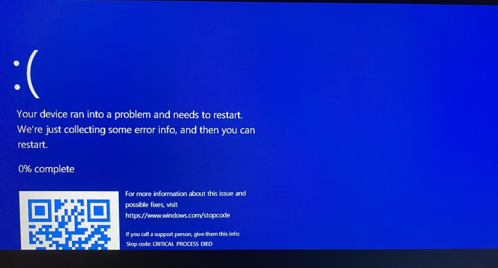 Microsoft redesigns Windows 11 24H2's BSOD, drops QR code, frowning face, blue colour