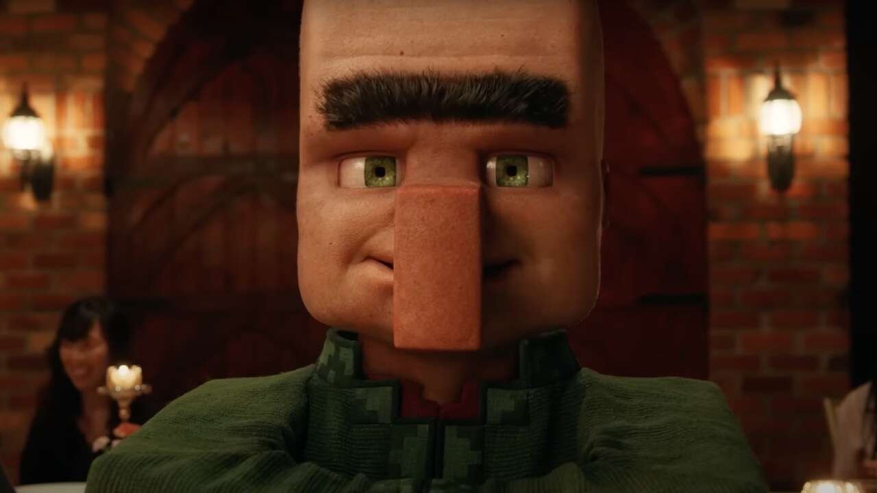 New Minecraft Movie Clip Focuses On A Date Night For Unlikely Couple