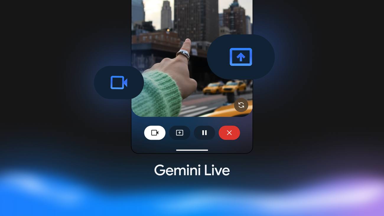 5 ways to use Gemini Live with camera and screen sharing