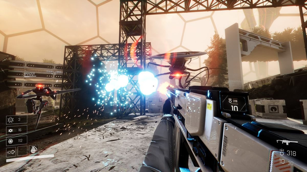 Battle an endless cycle of evil machines in this roguelite FPS with 'infinite weapon customization' and 'total environmental destruction'