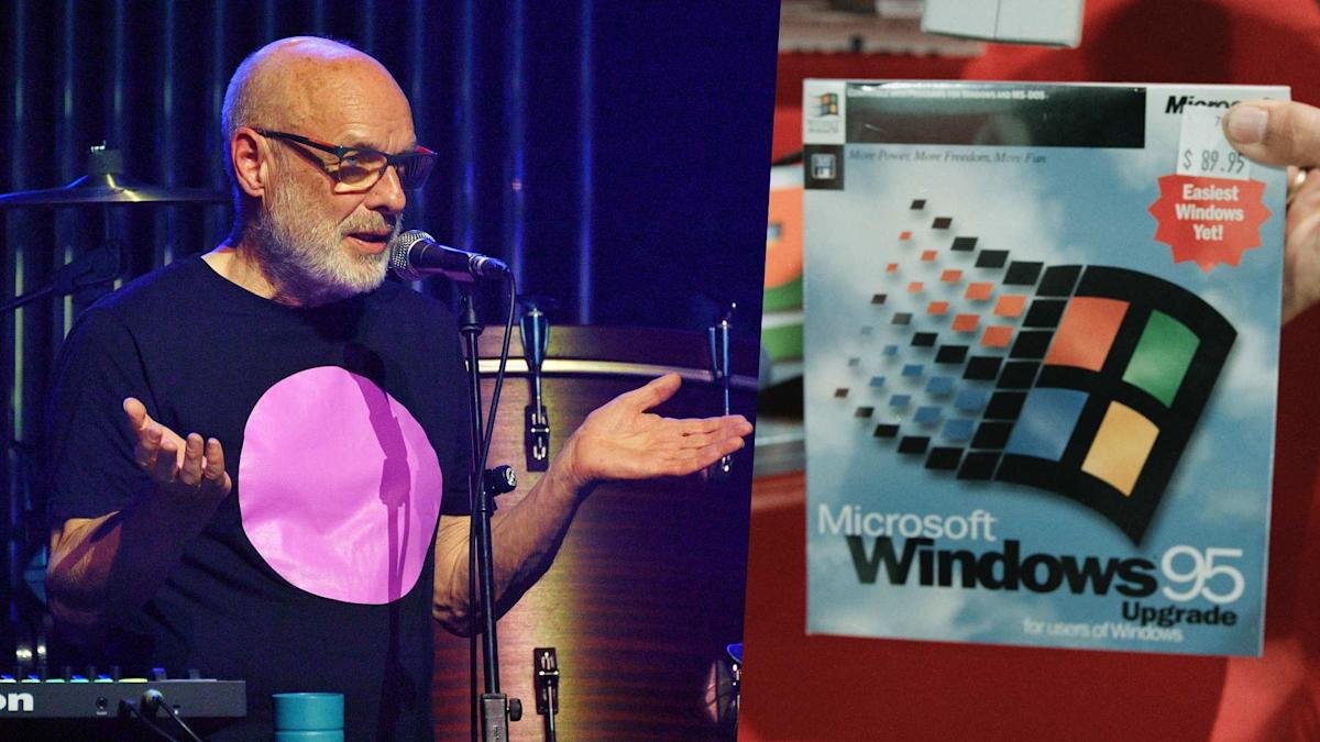 Brian Eno’s Windows 95 start-up sound just got preserved forever in the US Library of Congress