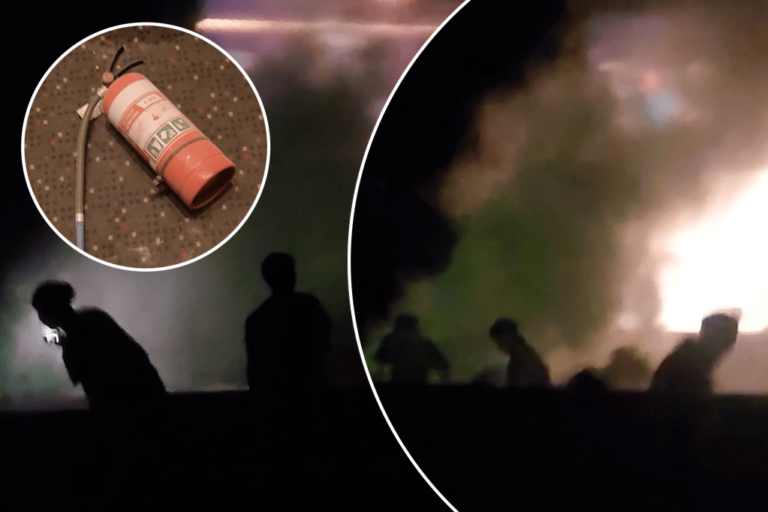 Chaos erupts at 'Minecraft' screening as fire extinguisher fills...