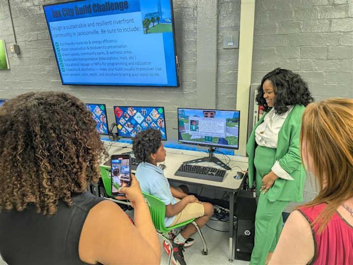 Duval County students excited to explore Jacksonville through Minecraft competition