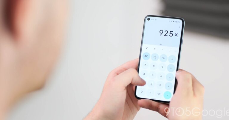 Google Calculator 8.7 rolling out with a spacing tweak