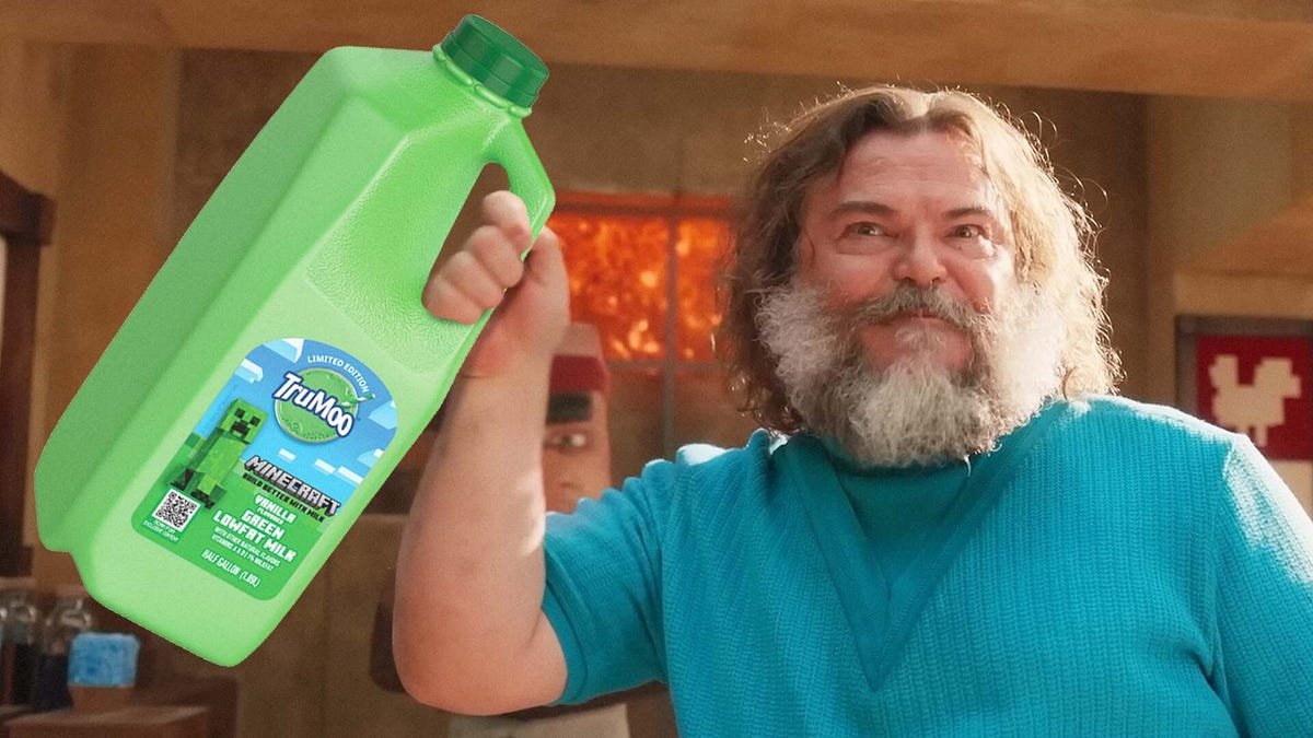 Green Minecraft Movie Milk Gets Its Color From Chemicals The Government Wants To 'Eliminate'