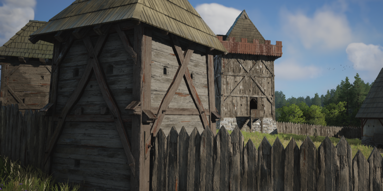 Medieval strategy sim Manor Lords is getting proper AI village-building, an upkeep system and fancier castles