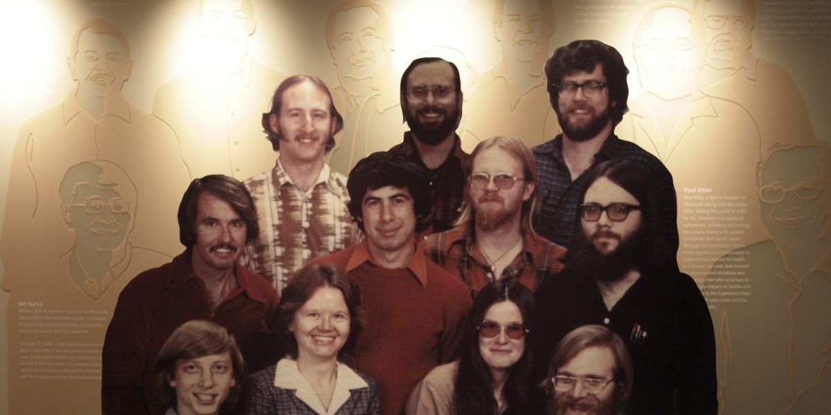 Microsoft just turned 50. Here's a look at an iconic 1978 photo of its first employees and where they are now
