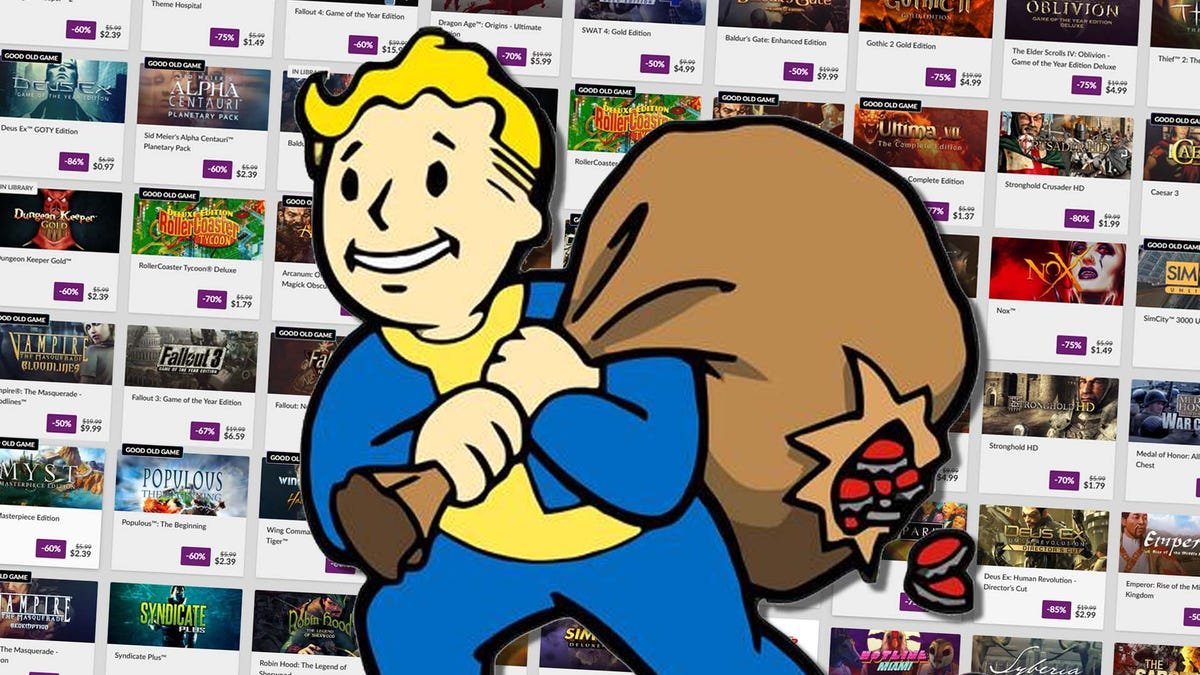 Over 1000 Classic PC Games Are Dirt Cheap Right Now On GOG