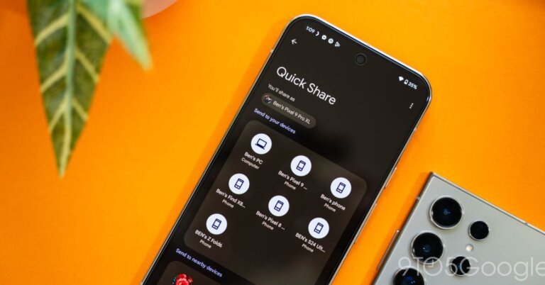 Quick Share redesign looks more like a normal app with prep for 'Receive' and 'Send' tabs [Gallery]