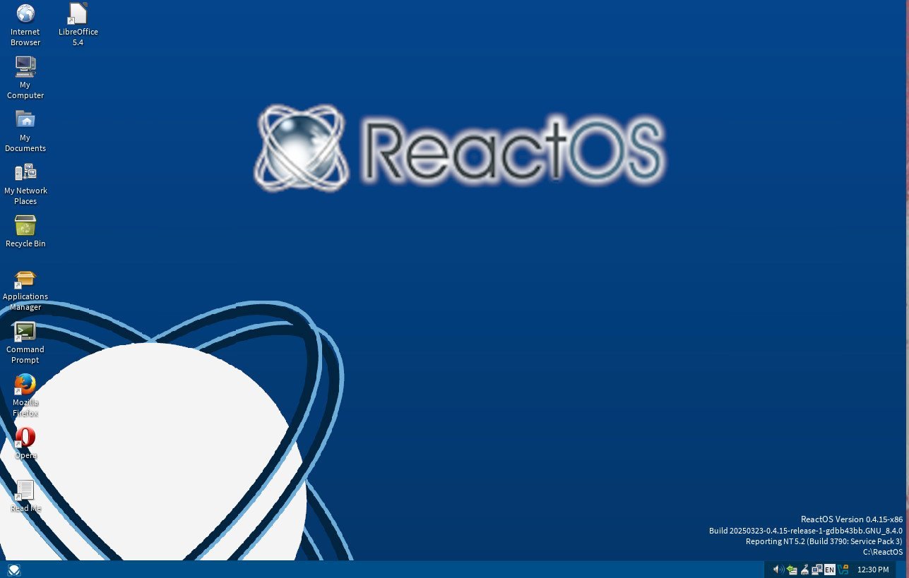 ReactOS, an Open Source Take on Windows