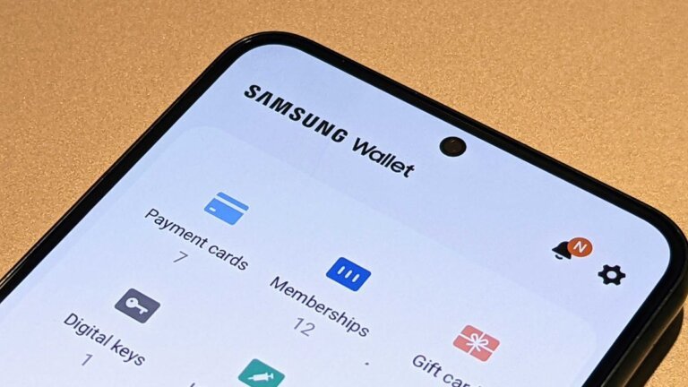 Samsung Wallet's installment payments and tap-to-send features show up in the app