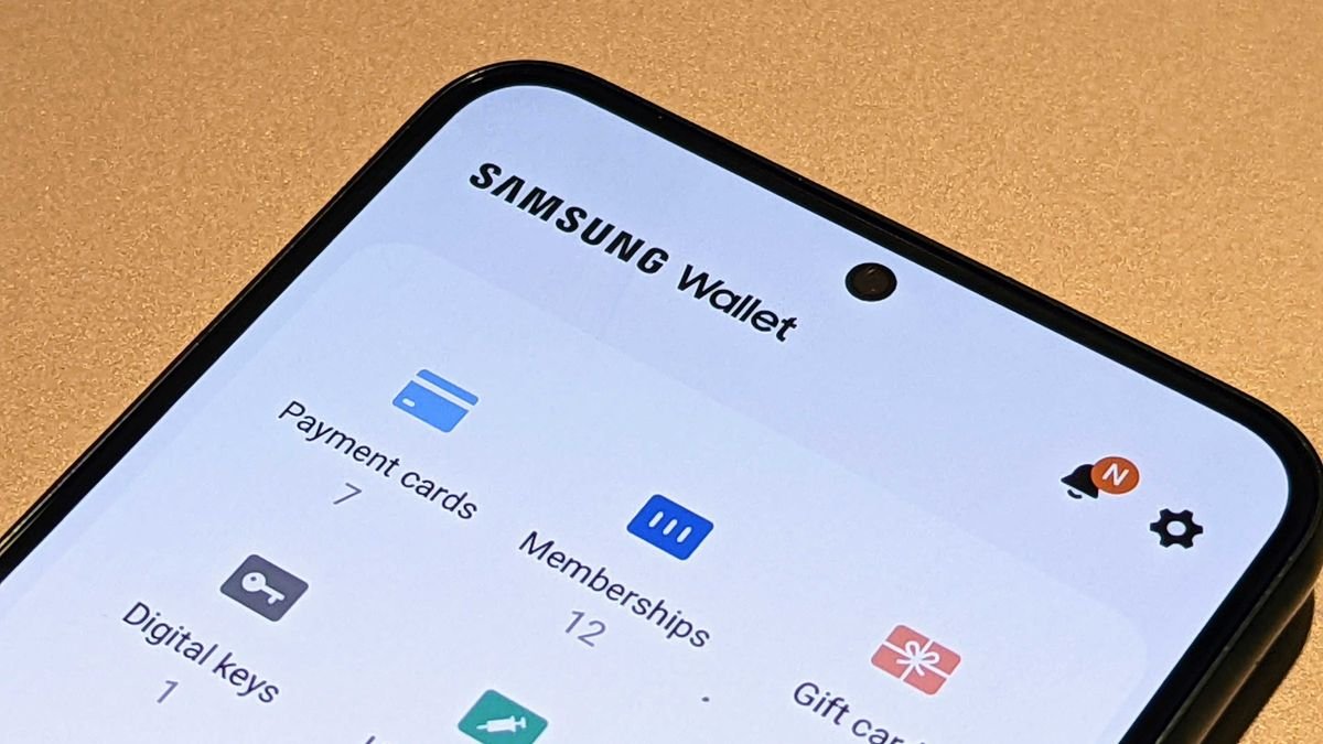 Samsung Wallet's installment payments and tap-to-send features show up in the app