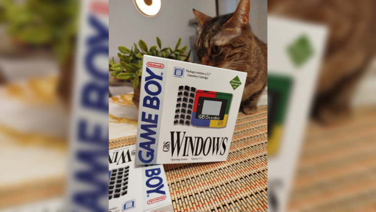 This cartridge lets you run a fake Windows 3.1 on your Game Boy, complete with Minesweeper