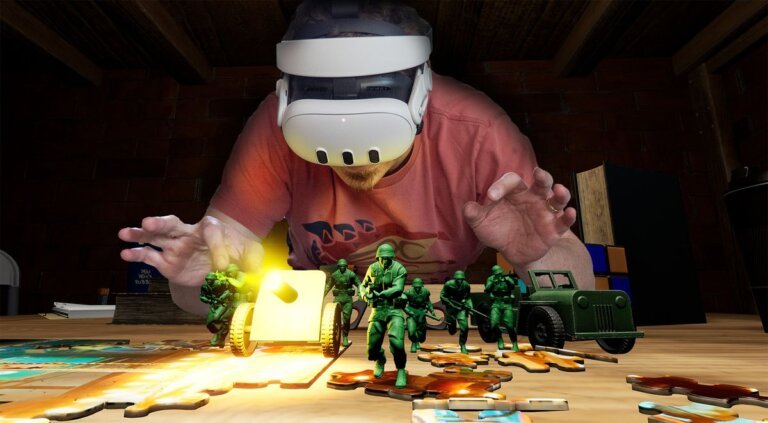 VR brought out the kid in me again