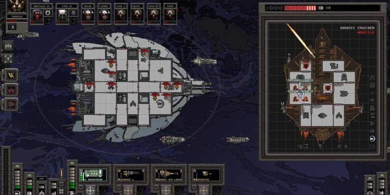 FTL meets Warhammer 40,000 in tactical space sim Void War
