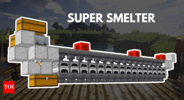 How to make an automatic super smelter in Minecraft | Esports News