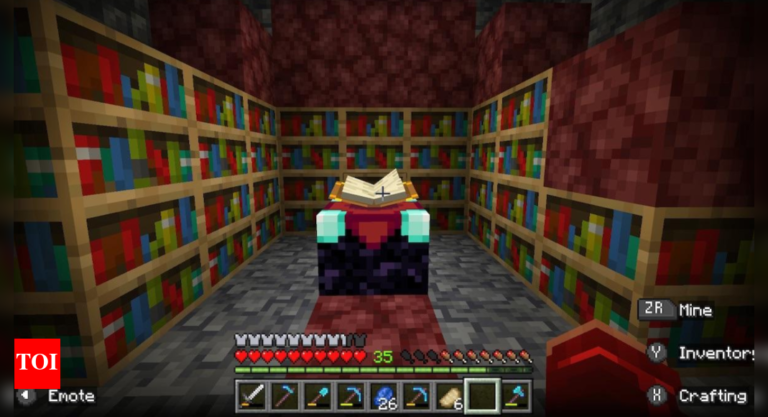 How to set up an enchanting table and make enchantments in Minecraft | Esports News