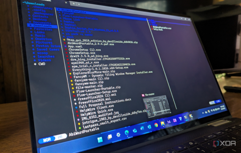 I ditched Windows Explorer for a terminal-first file manager, and I’m never looking back
