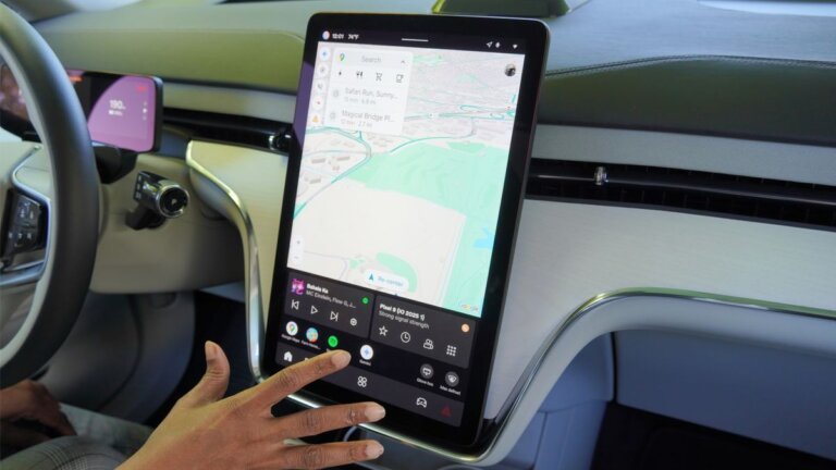 I tested Gemini’s driving experience at Google I/O