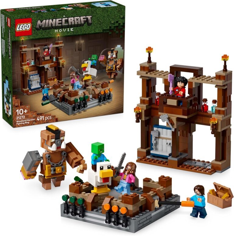 LEGO Minecraft Woodland Mansion Fighting Ring