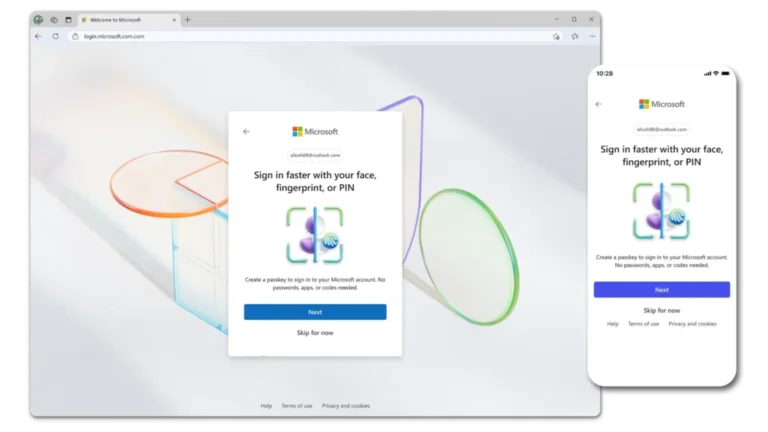 Microsoft pushes unphishable logins forward with new sign-in options