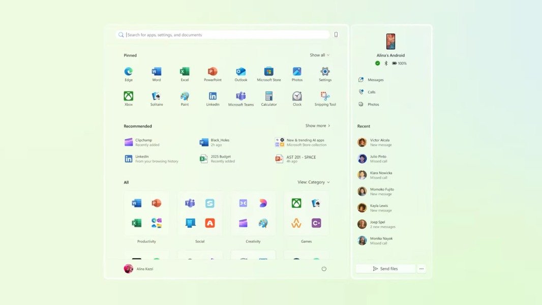 Microsoft Reveals New Windows 11 Start Menu and Upcoming Copilot+ Features