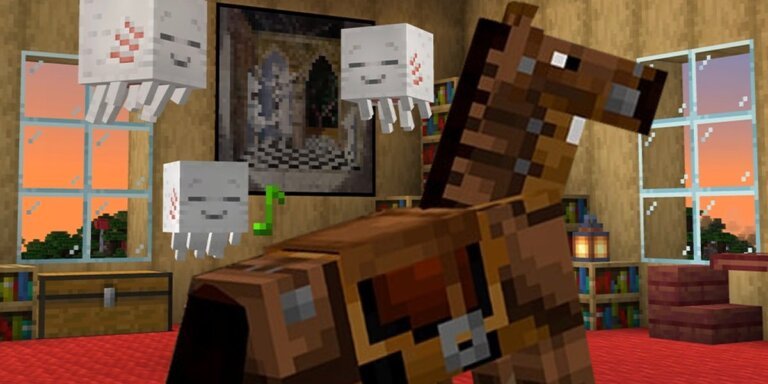Minecraft is finally getting craftable saddles after a 15 year wait