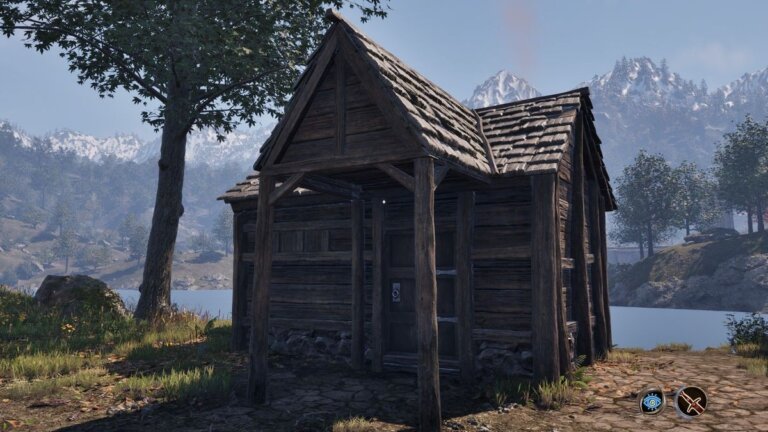 Oblivion's one-room waterfront shack is the perfect player home