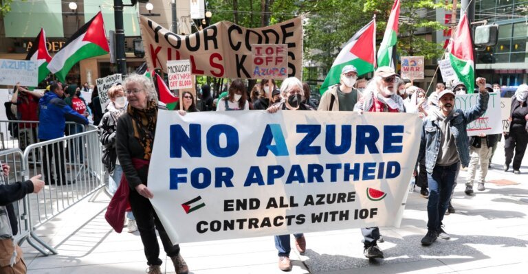 Palestinian developer disrupts Microsoft keynote: ‘my people are suffering’