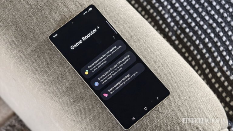 Samsung Game Booster Plus lets you remap controllers and enhance game graphics