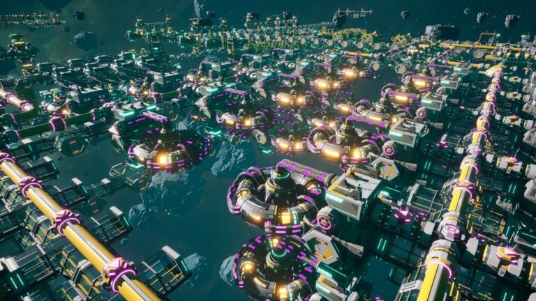 This Factorio-ish sim is threatening to devour hours of my time, and I haven't even gotten to the part where I make my own starships yet