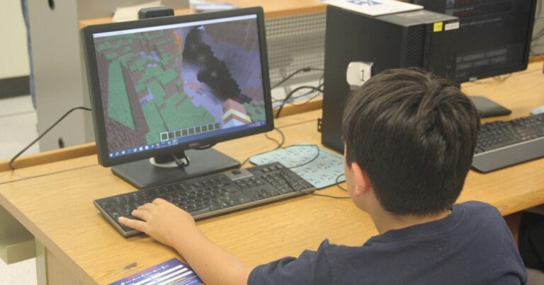 At CTC, students build skills and imagination through Minecraft