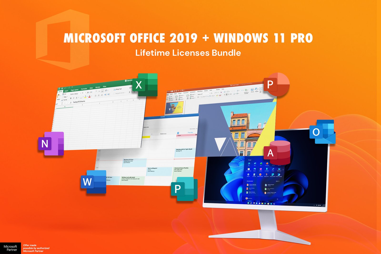 Breath new life into a PC with this bundle—Microsoft Office and Windows 11 Pro under $50