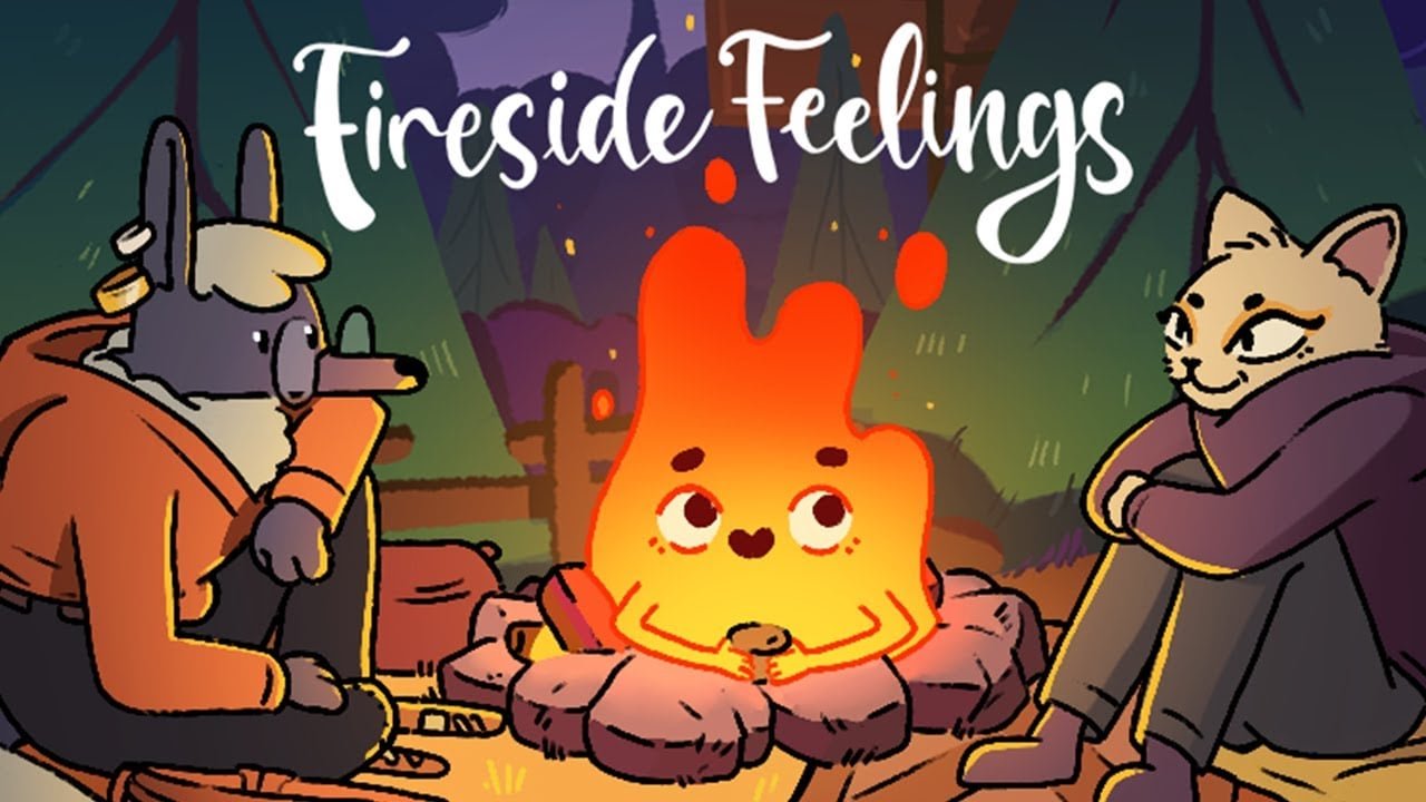 Cozy conversational campfire game Fireside Feelings for PC now available